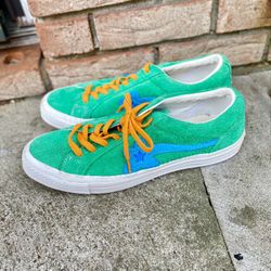 Converse Golf Le Fleur x One Star Ox Jolly Green Tyler The Creator Chuck men 10