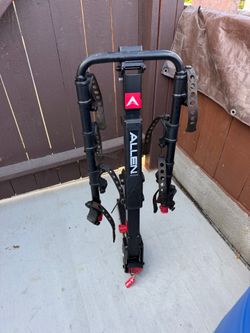 Allen hitch bike rack