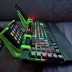 Corsair K95 Keyboard Mount Adapters Stream Deck Phone Tablet Holder