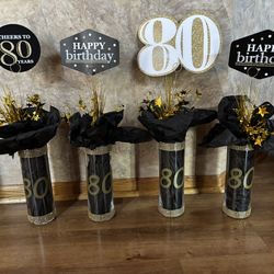 80th Birthday Decorations