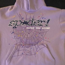Purple Açaí Sp5der Hoodie