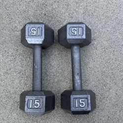 15 Pound Dumbbells