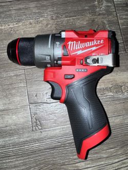 New Milwaukee M12 FUEL 1/2inch Hammer Drill/Driver (Bare Tool)