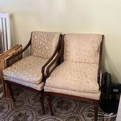 2 Upholstered chairs