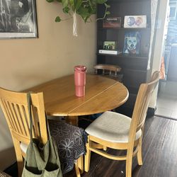 Kitchen Table With 3 Chairs 