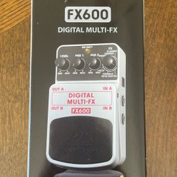 Behringer FX600 Digital Multi FX Pedal