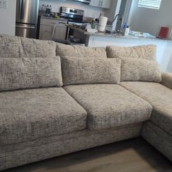 Beautiful Brand New Neutral Sectional 