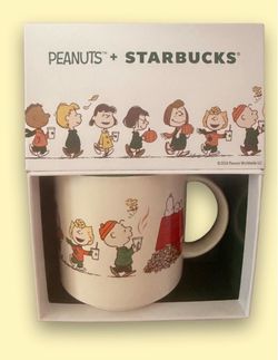 Starbucks x Peanuts Ceramic Coffee Mug