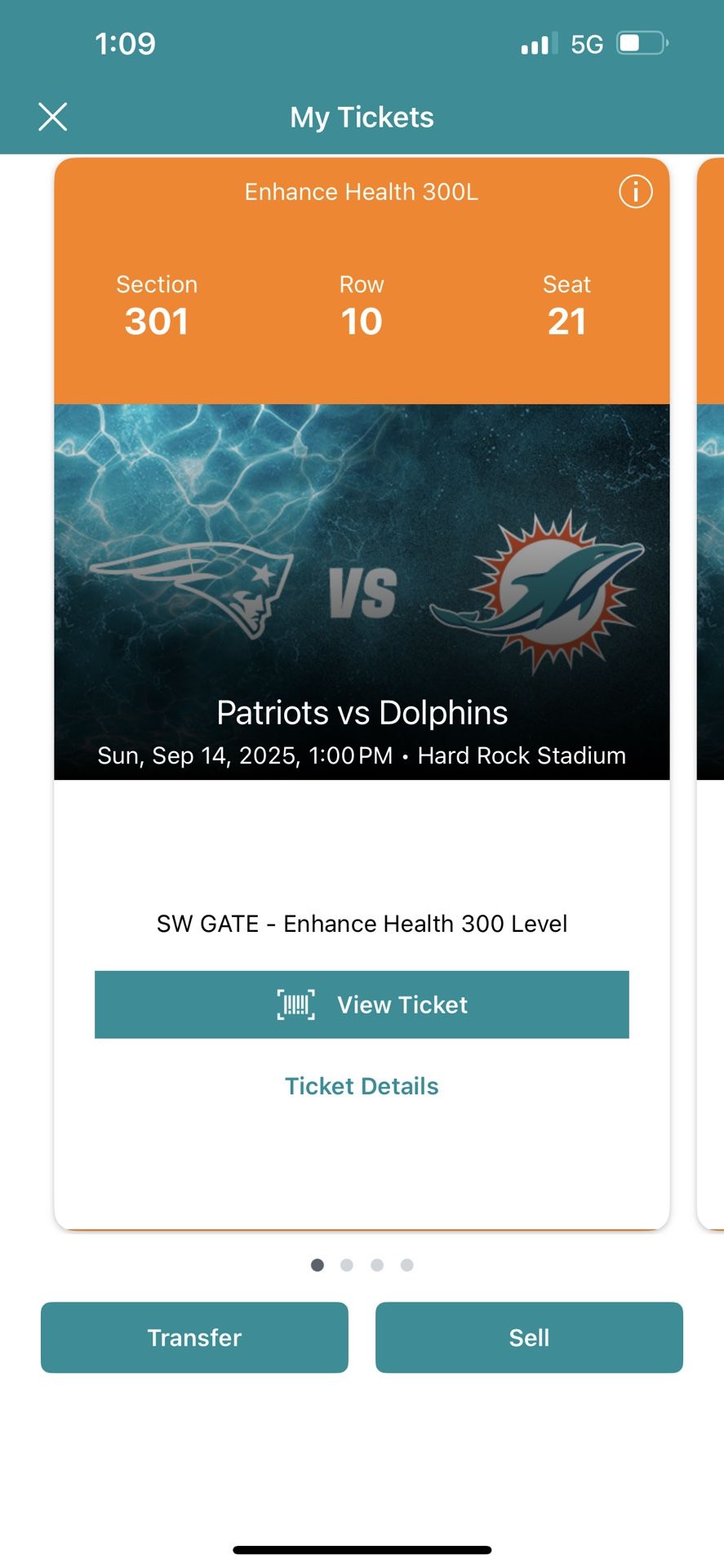 Dolphins Vs. Patriots 9/14