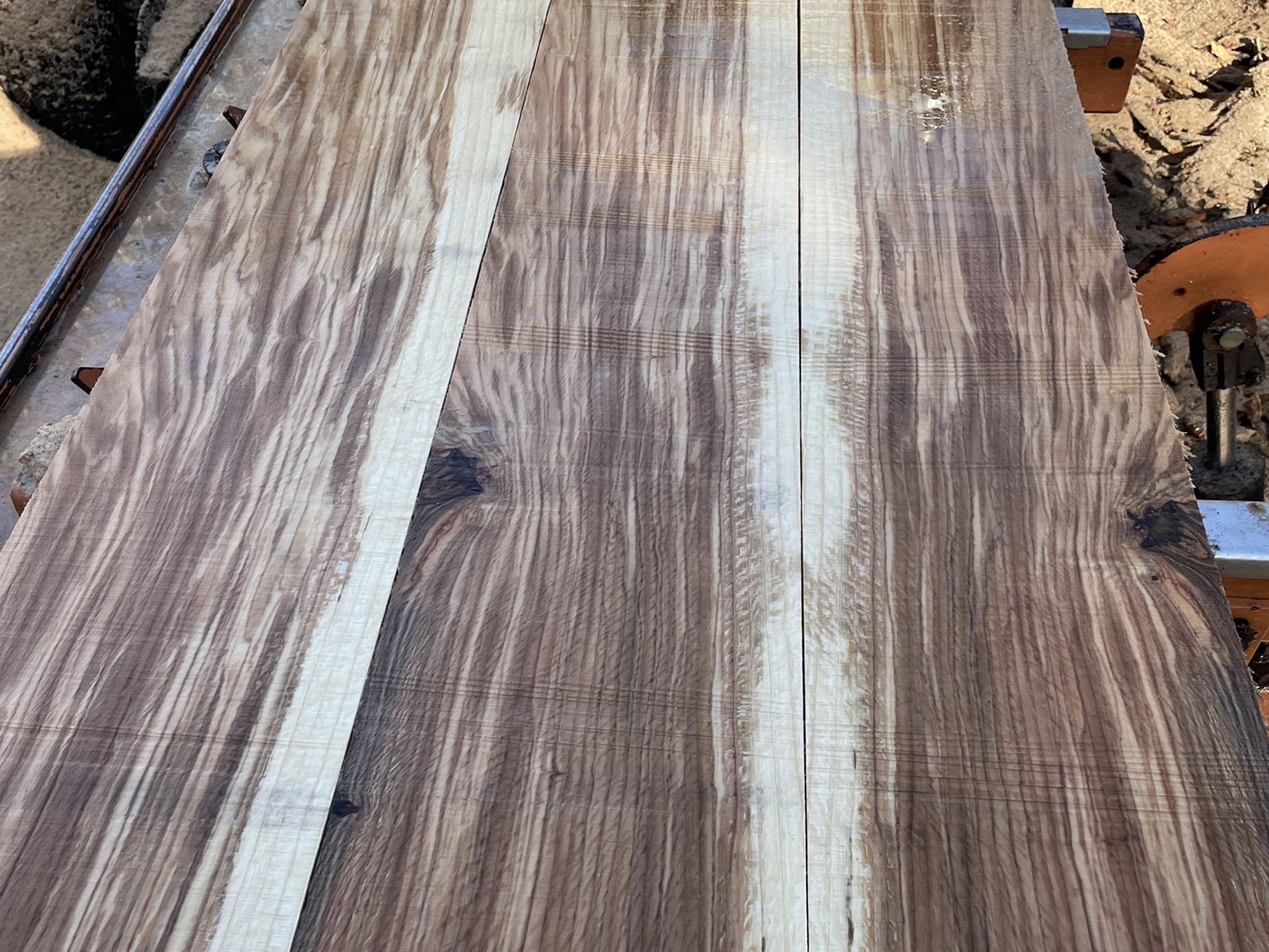 Stack Of Gorgeous Oak Lumber 2” X 8”
