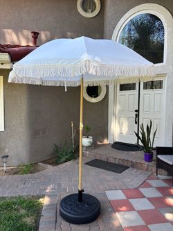 White Umbrellas