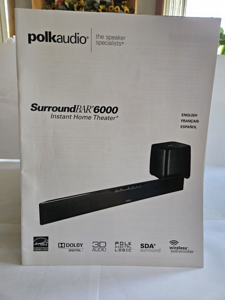 Polk Audio Surround Sound System 