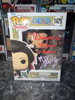 Wano Arc Nico Robin Funko One Piece Signed + Cert