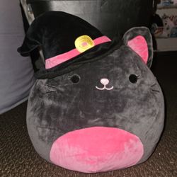 Squishmallow Catarina Halloween Black Cat 12"