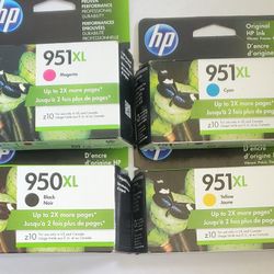 Hp 950XL & 951XL Ink Cartridges 