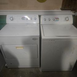 GE washer and dryer 