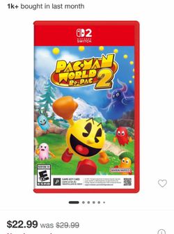 New video game PAC-MAN WORLD 2- Nintend Swich 2