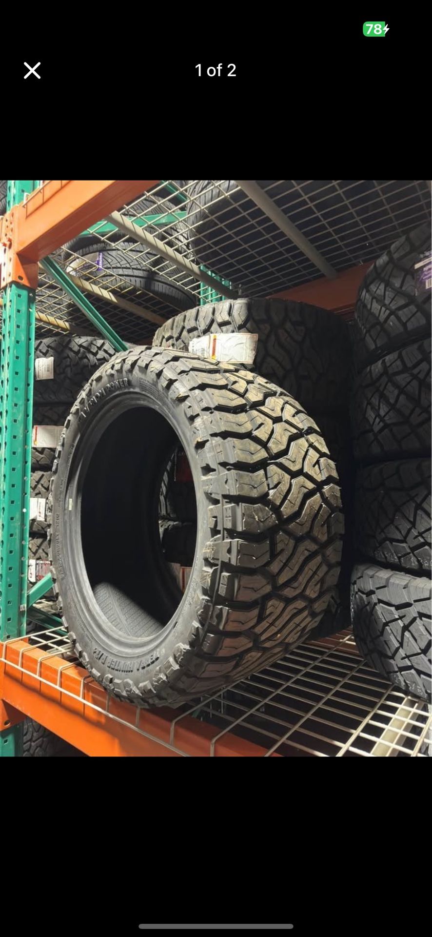 31x13.50R20LT Venom Terra Hunter R/T 10ply Tires
