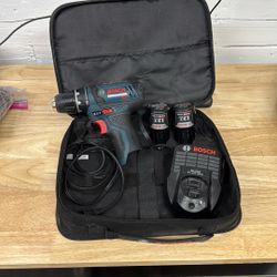 Bosch Lithium Ion 12 Volt Drill