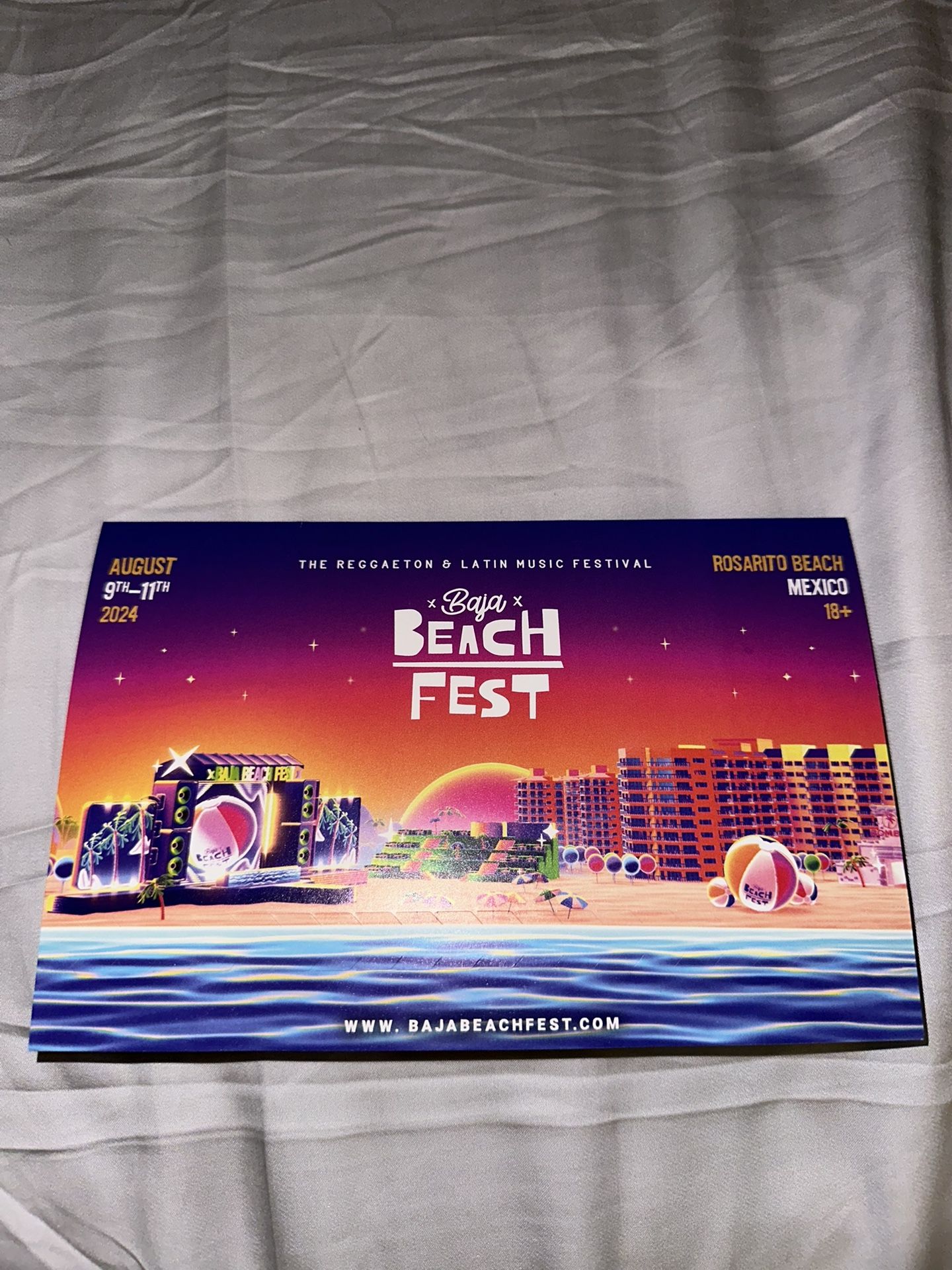 Baja Beach Fest GA ticket