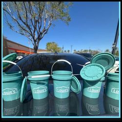 Lowes mini teal bucket 🪣