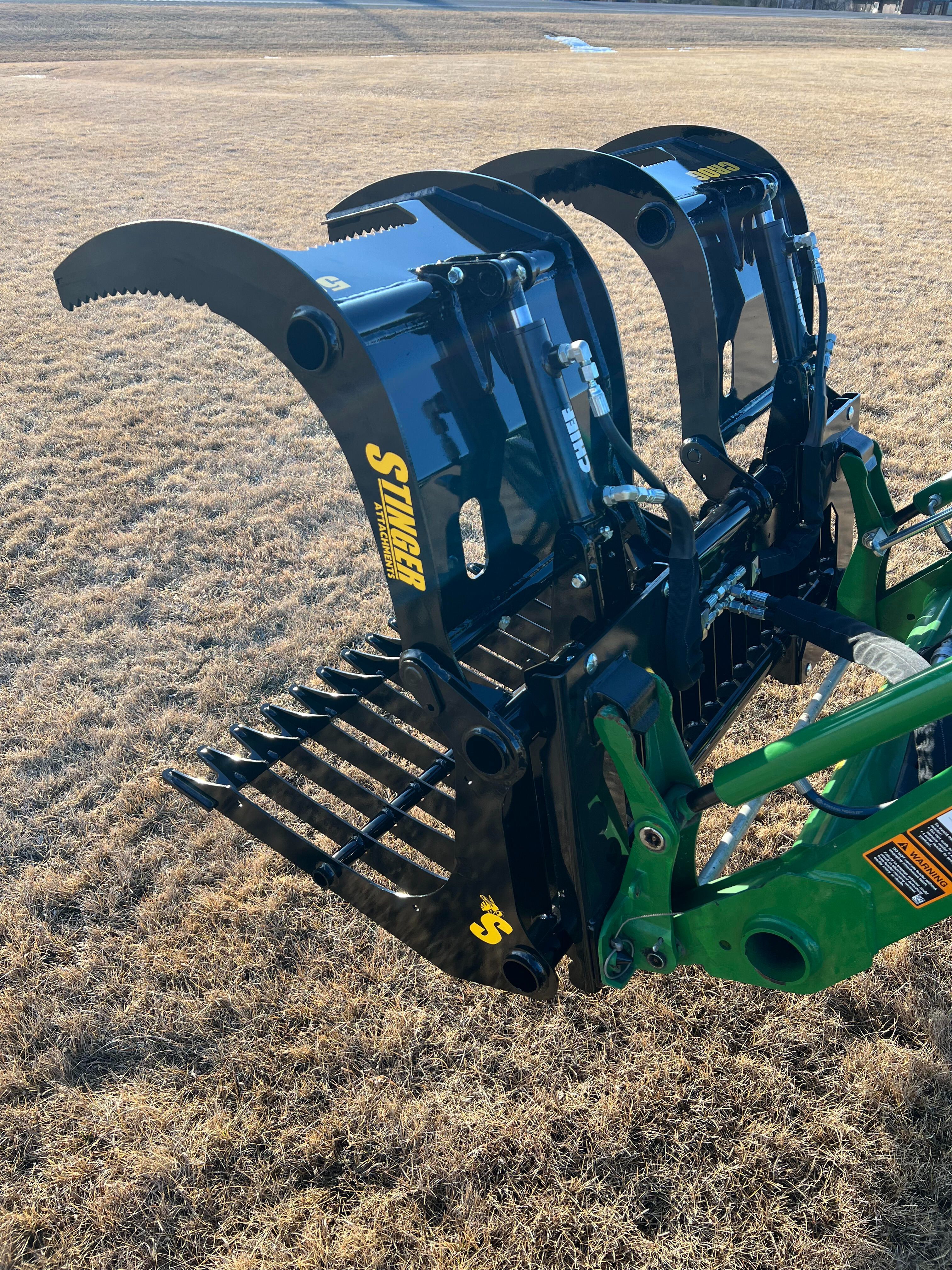 Stinger Attachments Compact Rock & Brush Grapple (CROG-54)