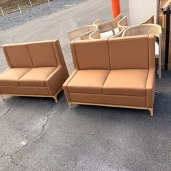 Brown Benches Leisure Cafe Dessert Shop