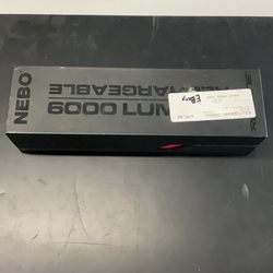 Nebo 6000 Lumens Rechargeable Flashpoint