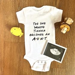 Announcement Onesie