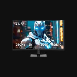 TITAN C32C1S 31.5" QHD Curved Gaming Monitor 260Hz - New