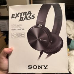 Sony Headphones Model : MDR-XB450AP