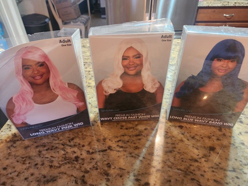 Brand New Long Hair Wigs