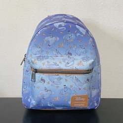 Loungefly Disney Aladdin Genie Abu Magic Mini Backpack