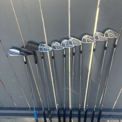 Taylormade Irons With 46 56 60 Wedge 