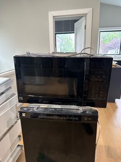 Kenmore over range microwave vent hood combo