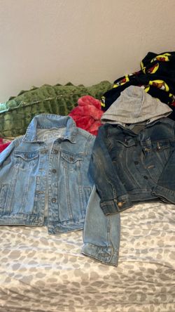 Two Kids Denim Jackets Light and Dark Wash