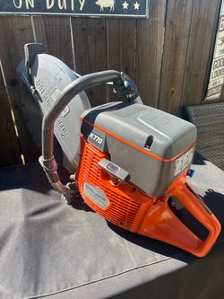 770 Husqvarna concrete14”￼ demo saw