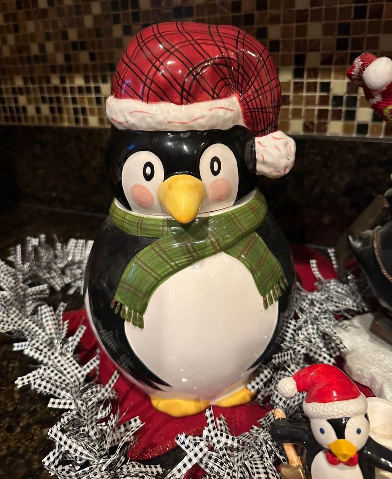 Penguin Cookie Jar