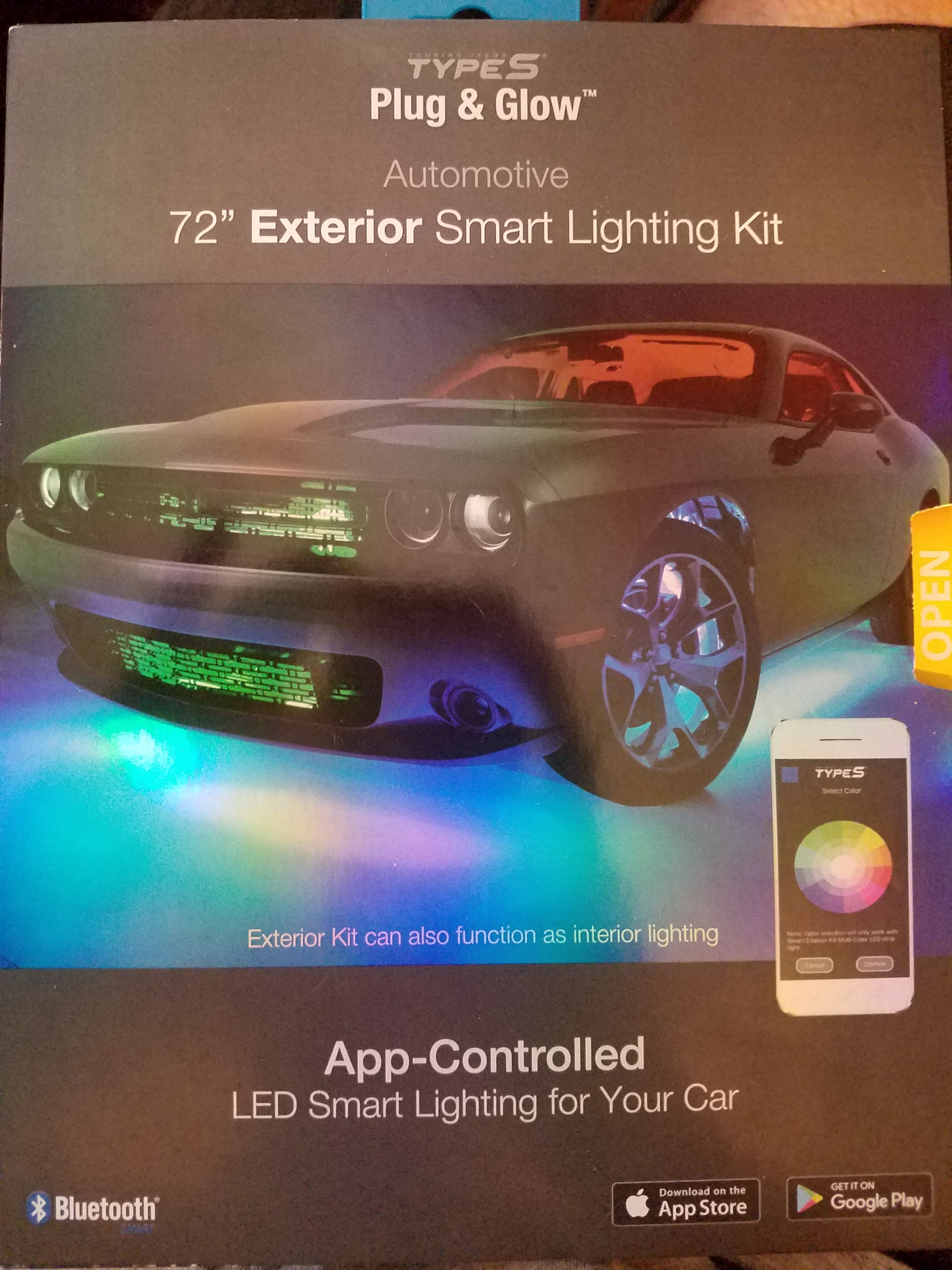 Type S LED Plug & Glow 72" Exterior Smart Lighting Kit