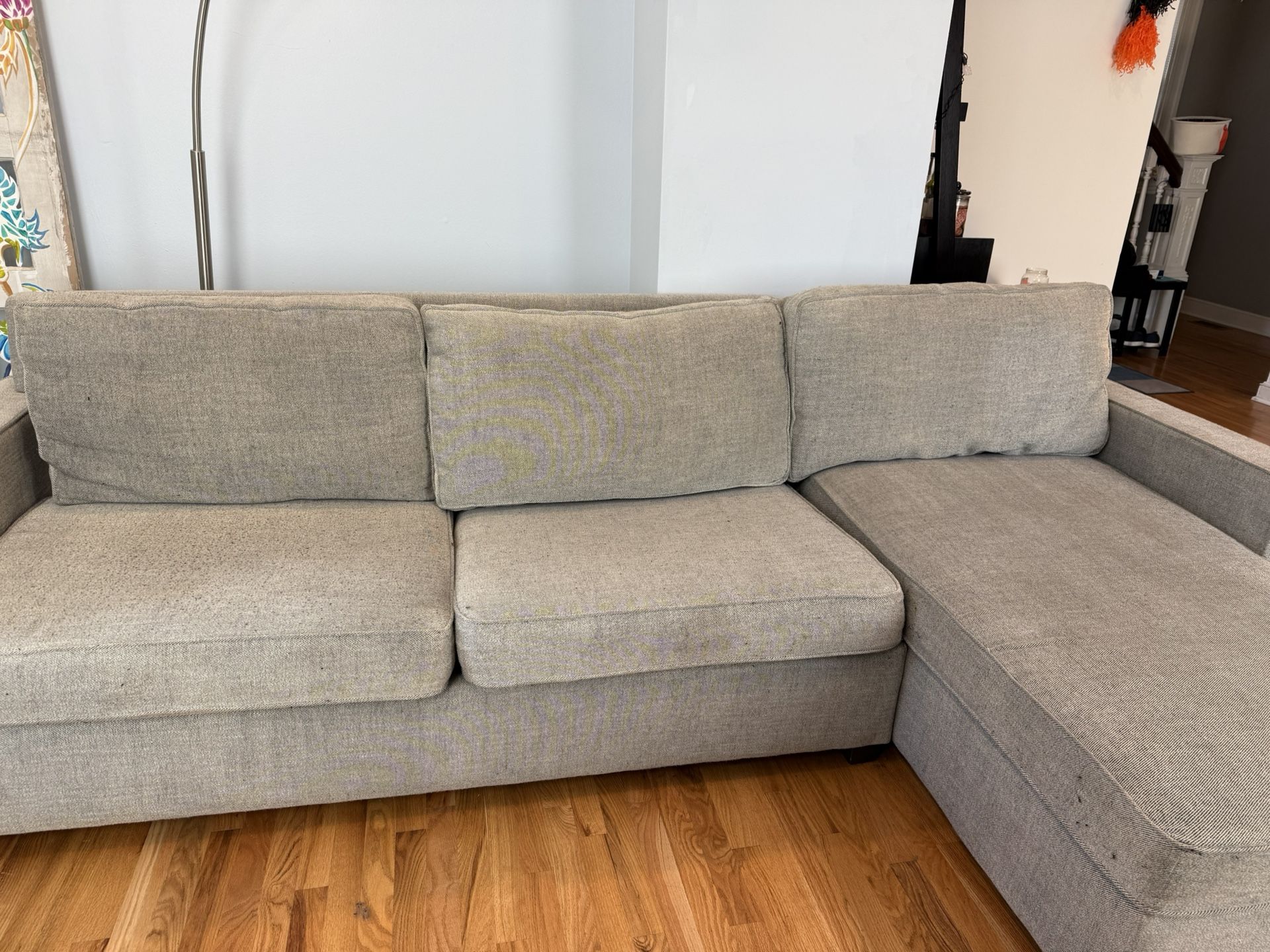 West Elm Sleeper Sectional