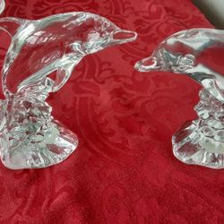 PRINCESS HOUSE CRYSTAL FIGURINES,  DOLPHINS,2, WONDERS OF THE WILD.  .  $65• EACH OR 2 FOR $125.  PU 15&POWAY RD OR 15&8