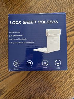 New Box Lock Sheet Holders to Keep Bed Sheets in Place