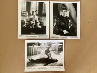 3 Buffy the Vampire Slayer Promotional Photos 1992 Movie Paul Reubens 20th Century Fox Publicity