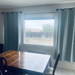 Max Blackout Prescott Grommet Top Embroidered 100% Blackout Single Curtain Panel Shop 