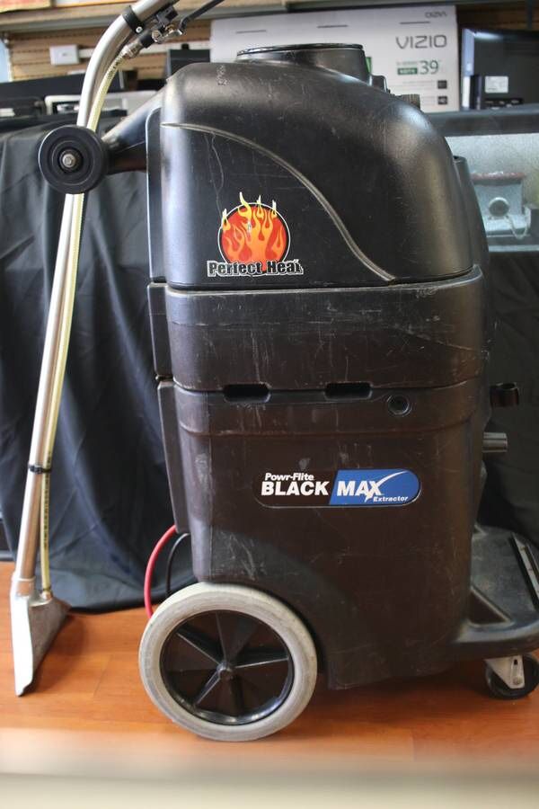 Power- Flite Black Max Carpet Extractor SEE DESCRIPTION