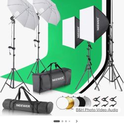 Never Used Neewer Photo Booth Kit