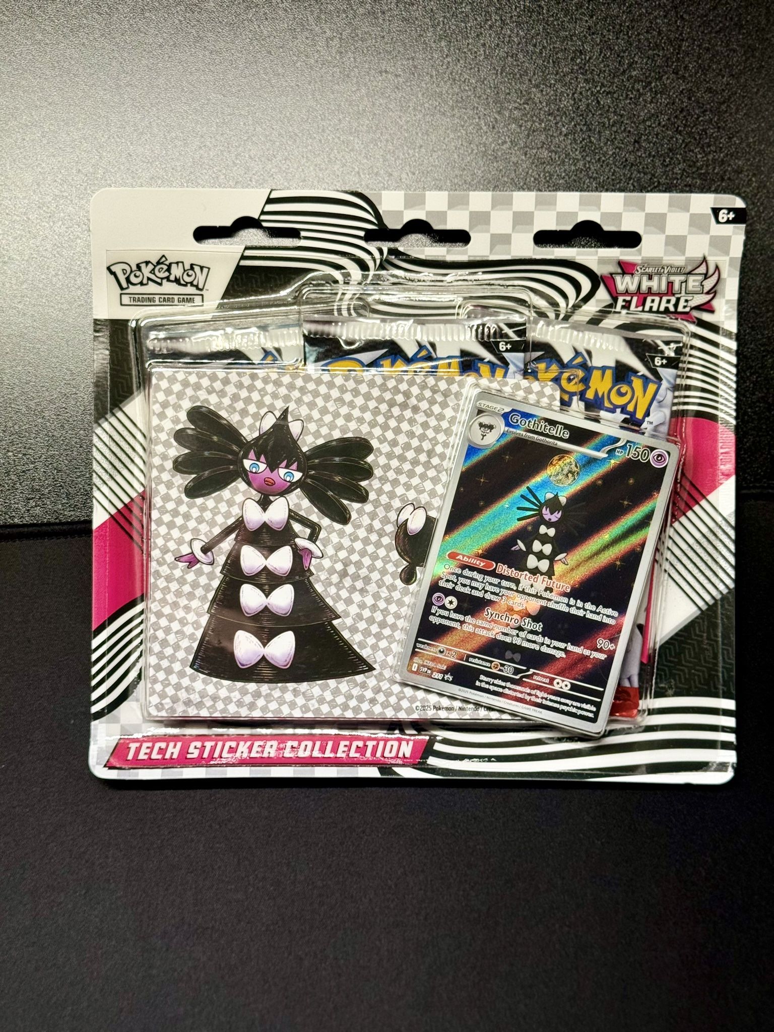 Pokemon White Flare Tech Sticker