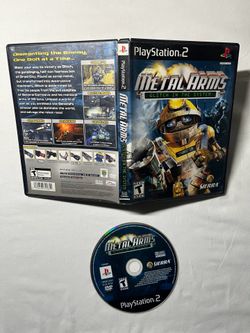 METAL ARMS GLITCH IN THE SYSTEM PS2 PLAYSTATION CIB COMPLETE VIDEO GAME MINT