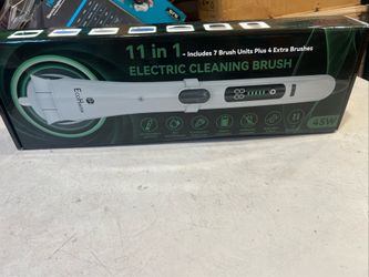 All-in-One Electric Cleaning Brush with 11 Replaceable Heads