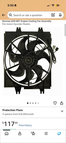 Dorman 620-801 Engine Cooling Fan Assembly